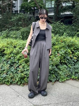 「MERRELL（メレル）のアイテム」を使った、Takahashiさん（レディース・157cm）の秋コーディネート