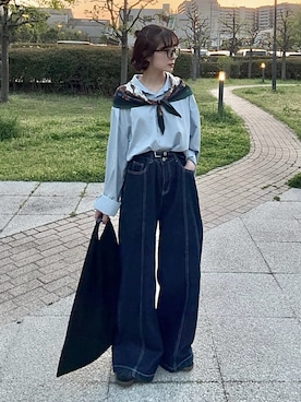 Takahashiさん（レディース・157cm）の春コーディネート