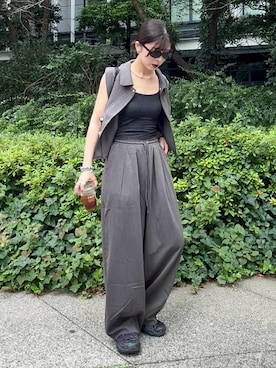 「MERRELL（メレル）のアイテム」を使った、Takahashiさん（レディース・157cm）の夏コーディネート