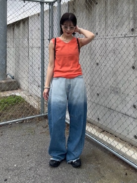 Takahashiさん（レディース・157cm）の夏コーディネート