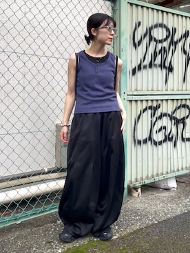 Takahashiさん（レディース・157cm）の夏コーディネート