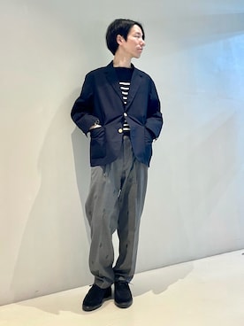 「BEAMS LIGHTS」｜「アイテム（ジャケット/アウター）」を使った、TAMBATA NAOTOさん（メンズ・171cm）の冬コーディネート
