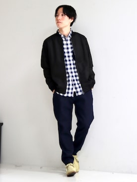 TAMBATA NAOTOさん（メンズ・171cm）の秋コーディネート