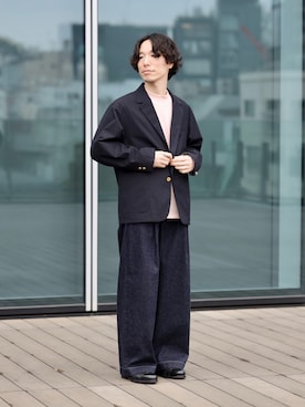 「BEAMS LIGHTS」｜TAMBATA NAOTOさん（メンズ・171cm）の春コーディネート