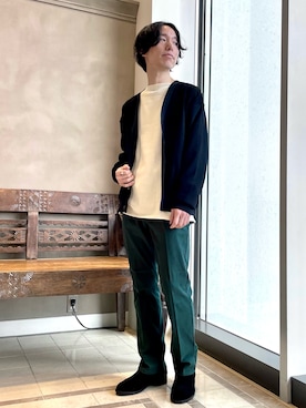 「BEAMS LIGHTS」｜TAMBATA NAOTOさん（メンズ・171cm）の冬コーディネート