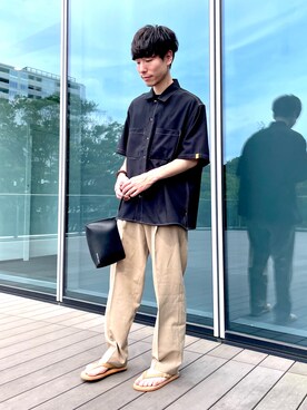 TAMBATA NAOTOさん（メンズ・171cm）の夏コーディネート