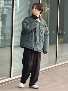「GERRY（ジェリー）のアイテム（ジャケット/アウター）」を使った、TAMBATA NAOTOさん（メンズ・171cm）の秋コーディネート
