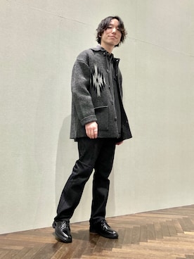 「BEAMS LIGHTS」｜「アイテム（ジャケット/アウター）」を使った、TAMBATA NAOTOさん（メンズ・171cm）の冬コーディネート