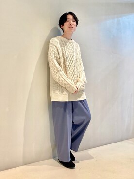 「BeAMS DOT（ビームスドット）のアイテム」を使った、TAMBATA NAOTOさん（メンズ・171cm）の秋コーディネート