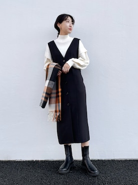 みやりなさん（レディース・167cm）の冬コーディネート