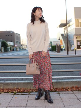 みやりなさん（レディース・167cm）の秋コーディネート