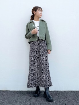 みやりなさん（レディース・167cm）の秋コーディネート