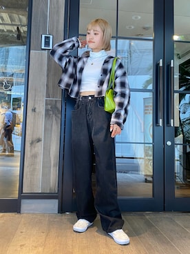 中村　未緒さん（レディース・153cm）の秋コーディネート