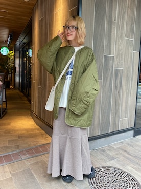 中村　未緒さん（レディース・153cm）の秋コーディネート