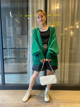 中村　未緒さん（レディース・153cm）の夏コーディネート