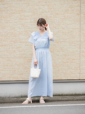 「HEYUMM」｜コトさん（レディース・160cm）の夏コーディネート