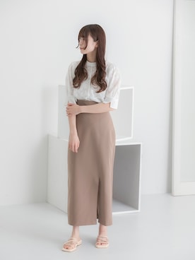 「HEYUMM」｜コトさん（レディース・160cm）の春コーディネート