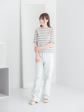 「HEYUMM」｜コトさん（レディース・160cm）の春コーディネート