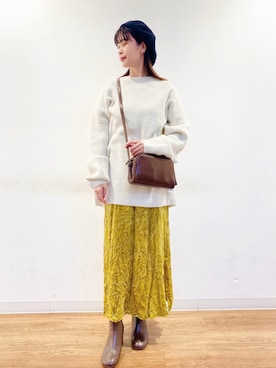 コトさん（レディース・160cm）の冬コーディネート