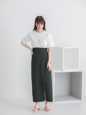 「HEYUMM」｜コトさん（レディース・160cm）の春コーディネート