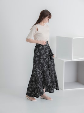 「HEYUMM」｜コトさん（レディース・160cm）の春コーディネート