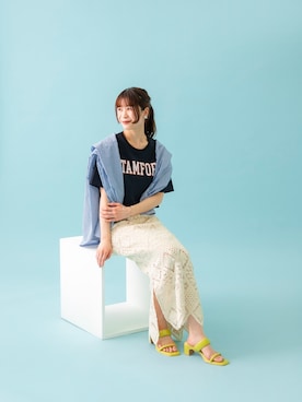 コトさん（レディース・160cm）の春コーディネート