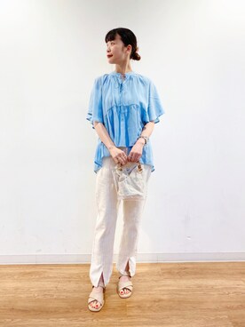 コトさん（レディース・160cm）の夏コーディネート