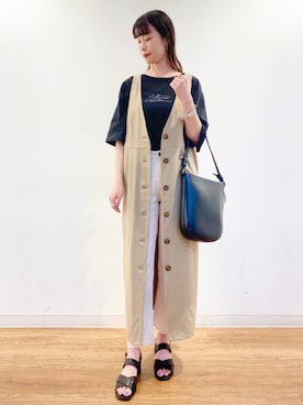 コトさん（レディース・160cm）の夏コーディネート