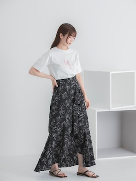 「HEYUMM」｜コトさん（レディース・160cm）の春コーディネート