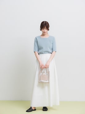 「HEYUMM」｜コトさん（レディース・160cm）の夏コーディネート