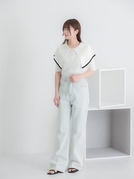 「HEYUMM」｜コトさん（レディース・160cm）の春コーディネート