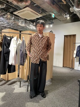 シュートさん(メンズ・181cm)の夏コーディネート