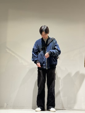 「マイベストコーデ2024」｜「アイテム（その他アウター）」を使った、シュートさん（メンズ・181cm）の冬コーディネート