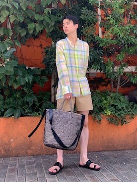 シュートさん（メンズ・181cm）の夏コーディネート