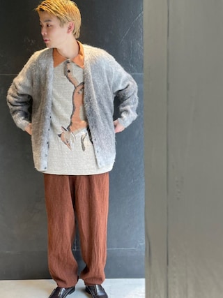 YOKE（ヨーク）の「YOKE/ヨーク/GRADATION JACQUARD CARDIGAN SP