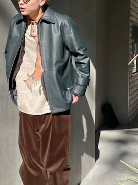 シュートさん（メンズ・181cm）の冬コーディネート