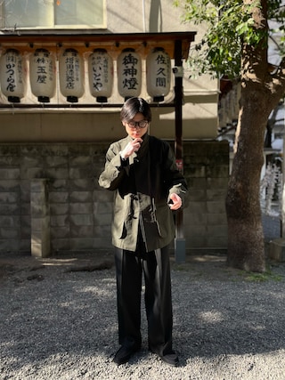 Toironier（トワロニエ）の「Toironier/トワロニエ/3Tuck Wide Pants