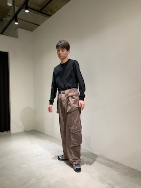 シュートさん（メンズ・181cm）の秋コーディネート