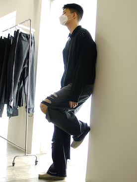 「MENS」｜zezeさん（メンズ・186cm）の春コーディネート