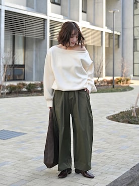 あちょりさん（レディース・163cm）の春コーディネート