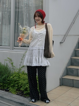 「Didot.showroom（ディドット ショールーム）のアイテム」を使った、あちょりさん（レディース・163cm）の春コーディネート