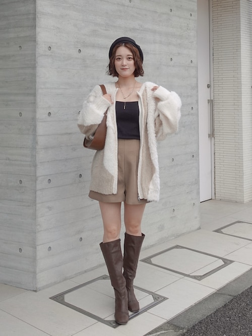 セール】【ウェスト細見えでスタイルアップ♪】ハイウエスト ショート