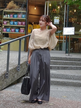 あちょりさん(レディース・163cm)の秋コーディネート