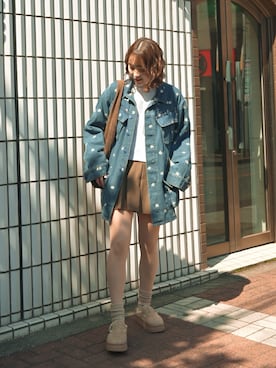 あちょりさん（レディース・163cm）の春コーディネート