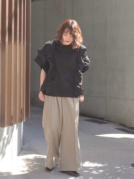 あちょりさん（レディース・163cm）の春コーディネート