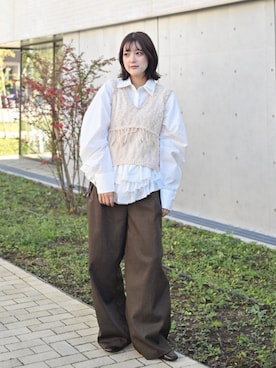 あちょりさん(レディース・163cm)の秋コーディネート
