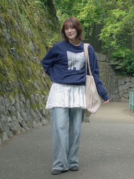 あちょりさん（レディース・163cm）の春コーディネート