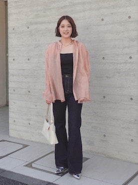 「アイテム（パンプス）」を使った、あちょりさん（レディース・163cm）の夏コーディネート