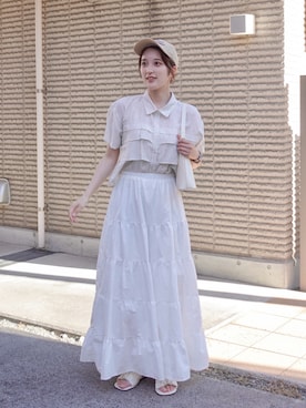 あちょりさん（レディース・163cm）の夏コーディネート