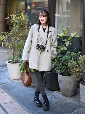 あちょりさん（レディース・163cm）の春コーディネート